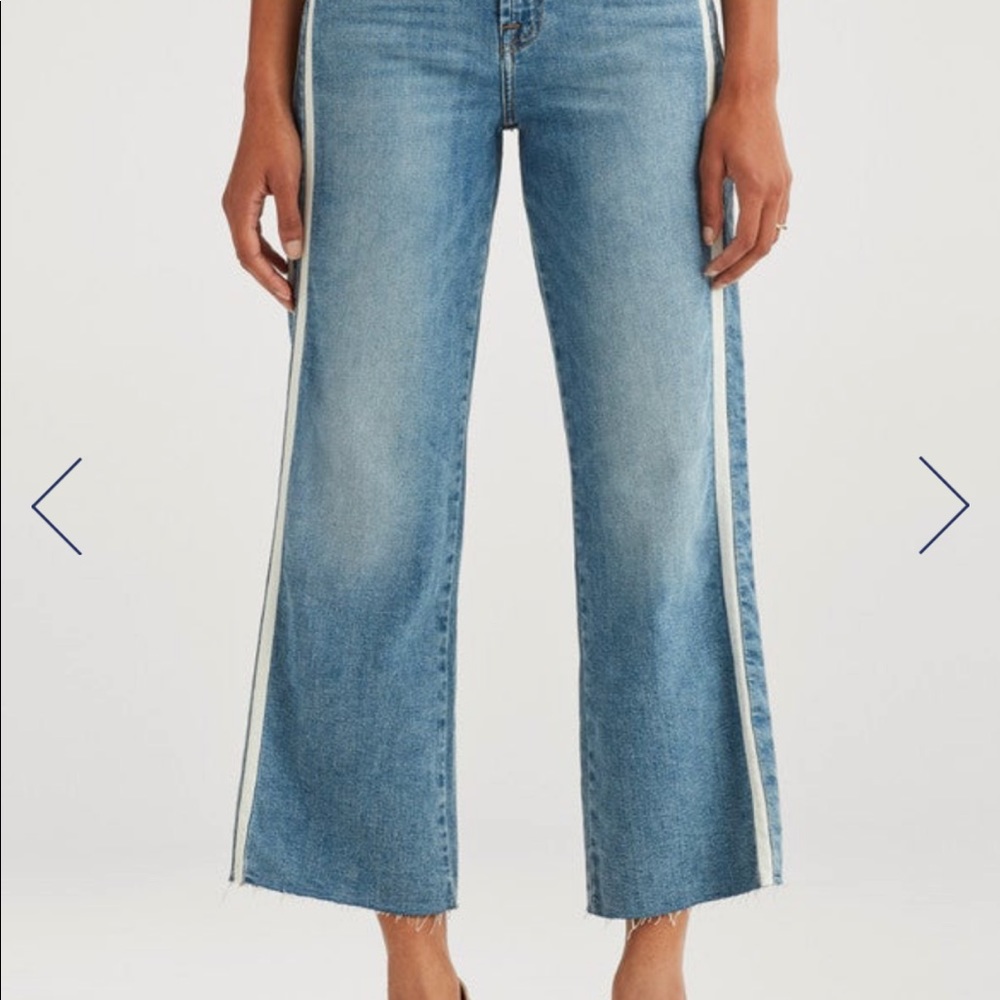 7 For All Mankind | High-waist Wide-leg Jean, 26